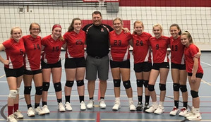 2019 Neillsville 8th grade volleyball team